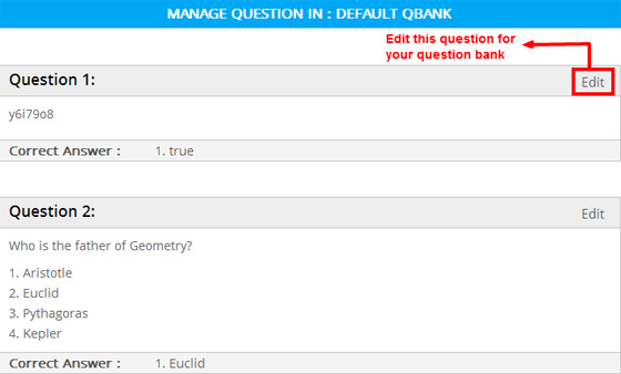 Create Question Bank - screenshot 4