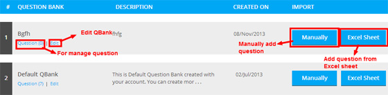 Create Question Bank - screenshot 3