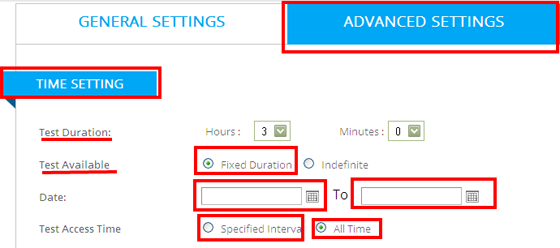 Time Based Test - screenshot 2