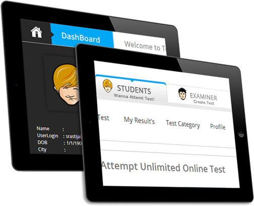 TestYou on a tablet
